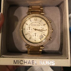 Michael kors men’s gold watch